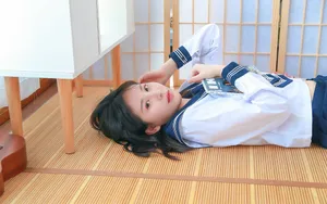 水手服学生美女图片壁纸第1张