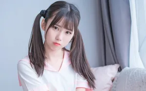 双马尾少女图片_4