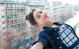 袁姗姗清新写真图片