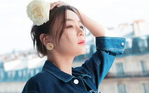 袁姗姗清新写真图片_9