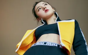 宋祖儿黑色性感写真图片壁纸_7