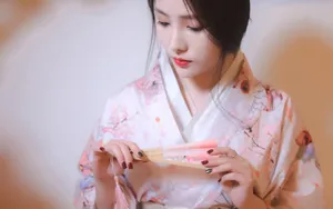 性感妖娆和服美女图片壁纸_2
