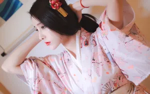 性感妖娆和服美女图片壁纸_5