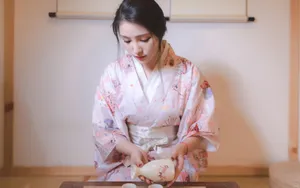 性感妖娆和服美女图片壁纸_6