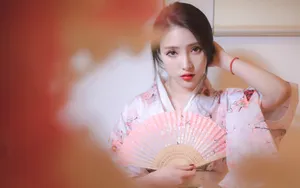 性感妖娆和服美女图片壁纸_8