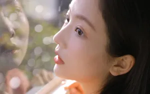 甜美笑容美女图片壁纸_2