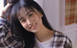 清爽少女图片壁纸_8