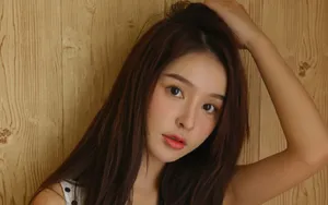 清凉素颜美女图片_5