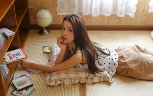 清凉素颜美女图片_10