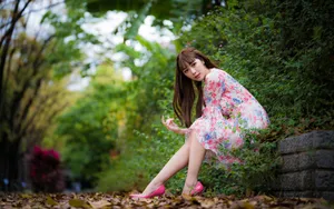 养眼元气少女图片_8