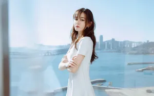 美女迪丽热巴高清壁纸_2
