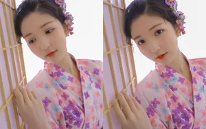 日本和服花姑娘美女图片_5