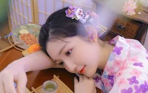 日本和服花姑娘美女图片_8