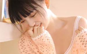 甜美粉嘟嘟的小美女图片_10