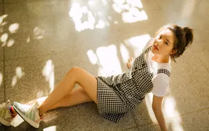 赵露思甜美写真图片壁纸_5