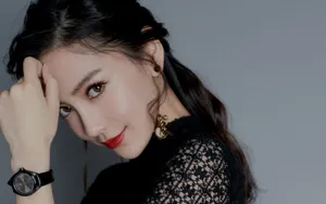 angelababy性感镂空透视写真图片_2