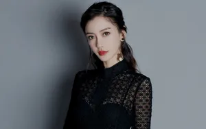 angelababy性感镂空透视写真图片_4