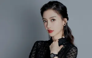 angelababy性感镂空透视写真图片_5