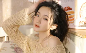 性感镂空装美女图片_6