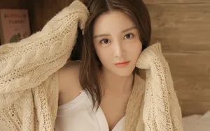 成熟性感美女写真壁纸_6