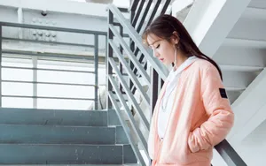 迪丽热巴甜美风格图片_3