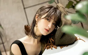 美女袁冰妍桌面壁纸_4
