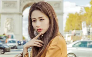 美女颖儿街拍图片_4