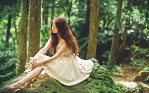 清纯养眼美女图片壁纸_3