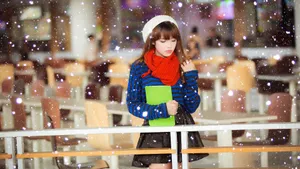 清纯养眼美女图片壁纸_4