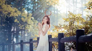 清纯养眼美女图片壁纸_7