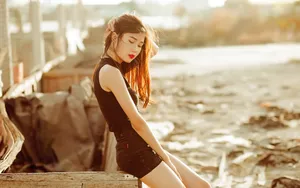 清纯养眼美女图片壁纸_10