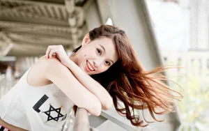 清纯养眼美女图片壁纸_11