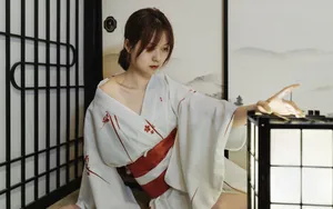 日本和服美女写真壁纸_3