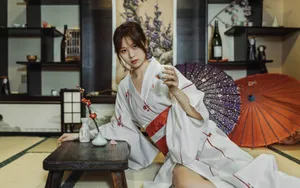 日本和服美女写真壁纸_6