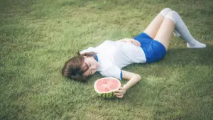 甜美少女写真图片_2