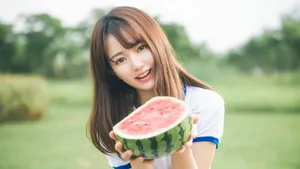甜美少女写真图片_3