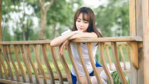甜美少女写真图片_7