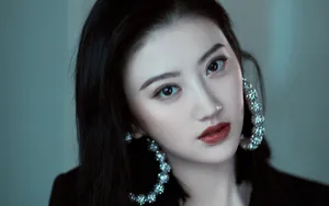 美女景甜头像图片壁纸_2