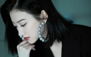 美女景甜头像图片壁纸_3