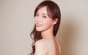女明星唐嫣桌面壁纸_3