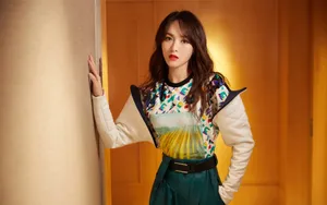 女明星唐嫣桌面壁纸_4