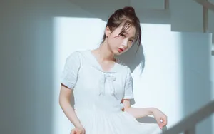 长相甜美的小美女图片_2