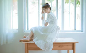 长相甜美的小美女图片_5