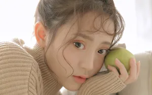 清纯娇嫩美女图片壁纸_2