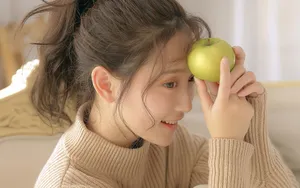清纯娇嫩美女图片壁纸_6