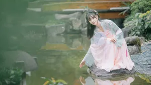 汉服古装美女图片壁纸_2