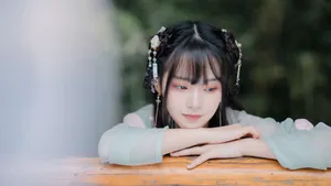 汉服古装美女图片壁纸_4