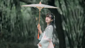 汉服古装美女图片壁纸_5