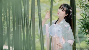 汉服古装美女图片壁纸_7