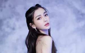 angelababy性感抹胸裙图片_3